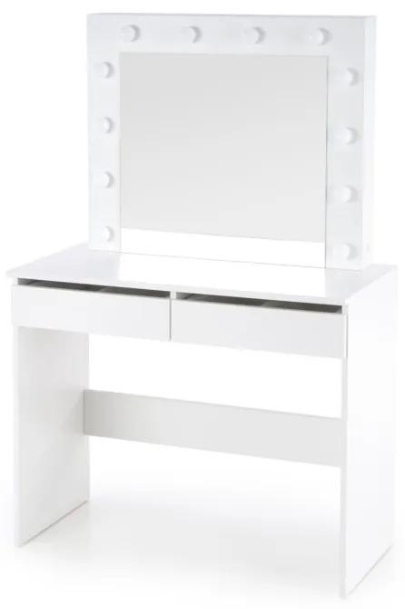 Toaletný stolík MAKE, 94x140x43, biela