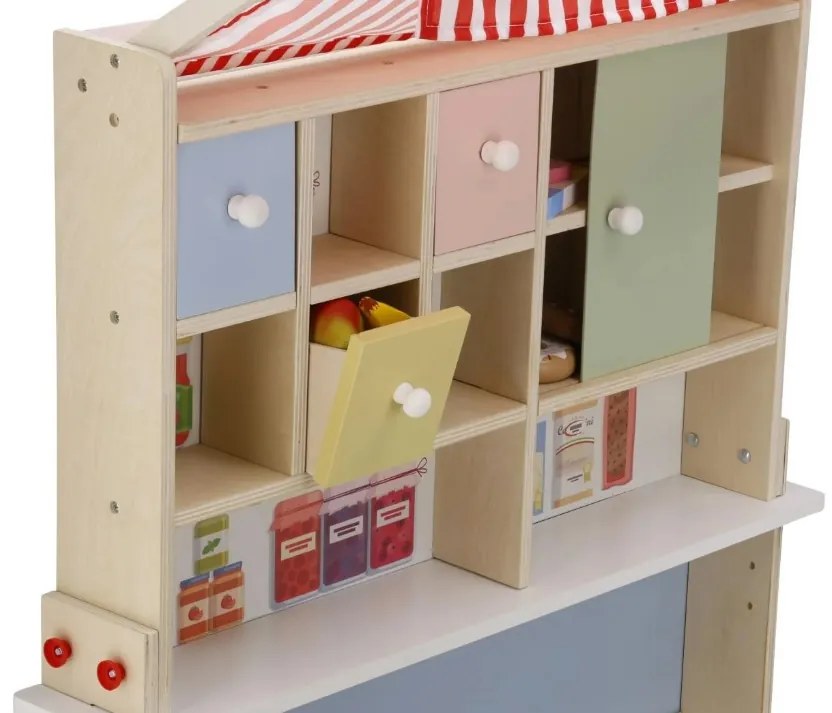 KidLand Detský drevený obchod 486017