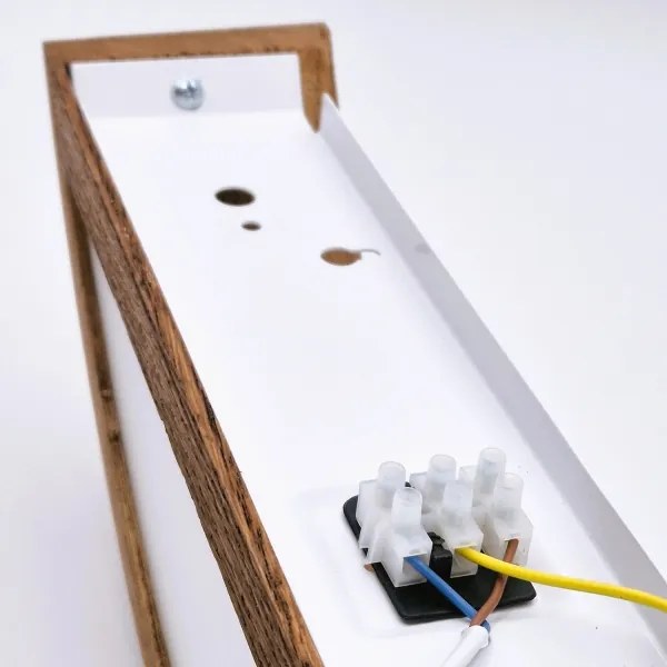 Brilagi - LED Nástenné svietidlo CARVALHO 1xE27/60W/230V dub čerešňa