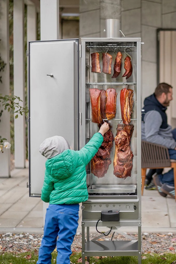 KAISER - STODVADSAŤPÄŤKA, elektrická udiareň, nerez