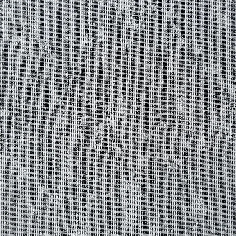 Biela záclona so striebornou niťou na krúžkoch KELLY 300 x 250 cm