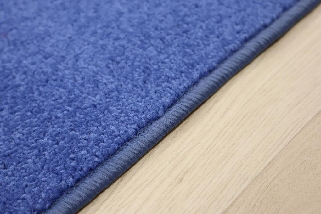 Vopi koberce Kusový koberec Eton modrý 82 štvorec - 300x300 cm