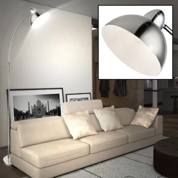 GLOBO 24703SN - Stojacia lampa ANITA 1xE27/40W/230V