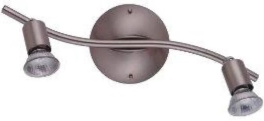 Stropné bodové svietidlo GU1001J-2S Saténový chróm LS2