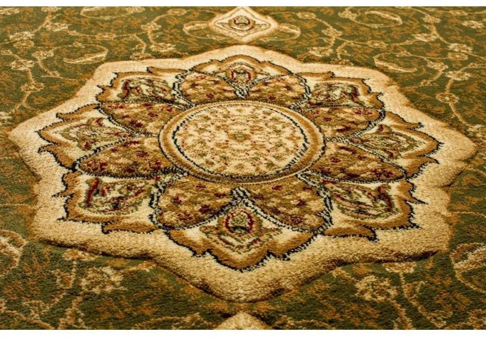 Kusový koberec klasický vzor 2 zelený 250x350cm