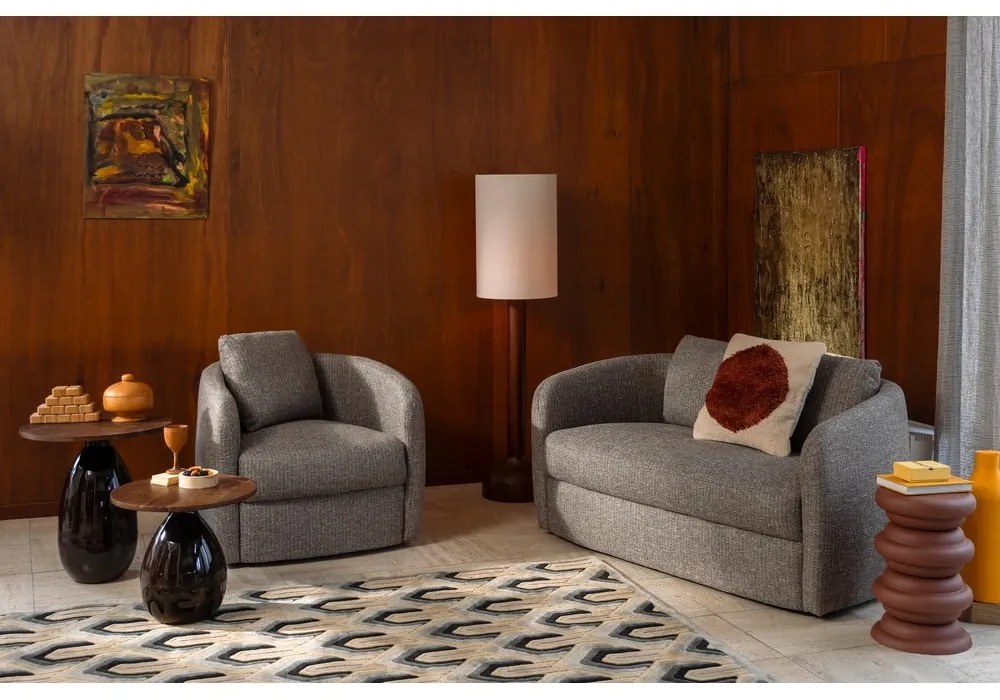 Sivá pohovka 143 cm Boho – Dutchbone