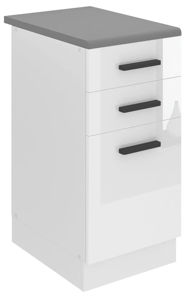 Kuchynská skrinka spodná 40 cm šuflíky INF SDSZ40WS/0/WT/W/B/B1/PP