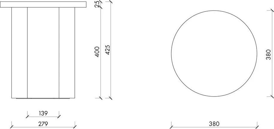 Žltá stolička Oly – noo.ma