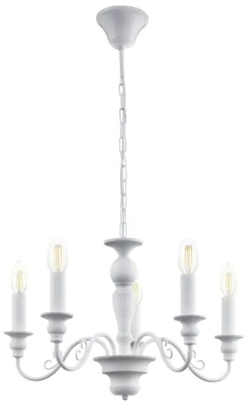 Eglo 49851 - Luster CAPOSILE 5xE14/40W/230V
