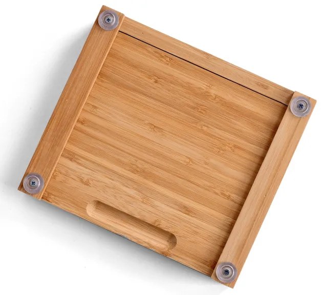 Servírovacia doska WARNA s príborom, bambusová