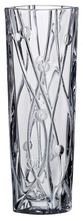 Krištáľová váza, Crystalite Bohemia, LABYRINTH, 25,5 cm