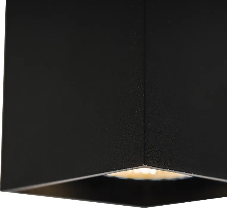 Inteligentný reflektor čierny vrátane WiFi GU10 - Qubo