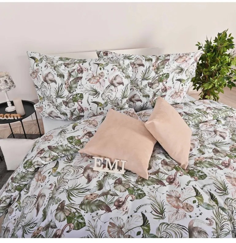 Obliečky bavlnené Amazonia EMI, Štandardný set jednolôžko obsahuje 1x 140x200 + 1x 70x90