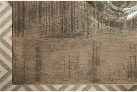 Bočný stôl Gobi 50 cm masív šedý