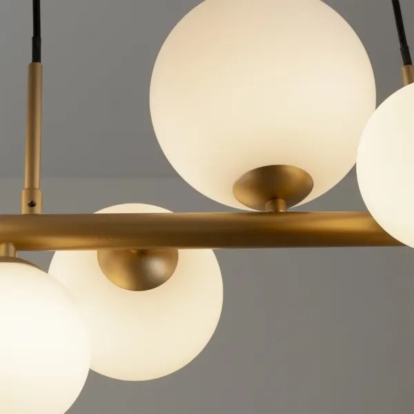 ONLI - Luster na lanku PALOMA 10xG9/3W/230V zlatý