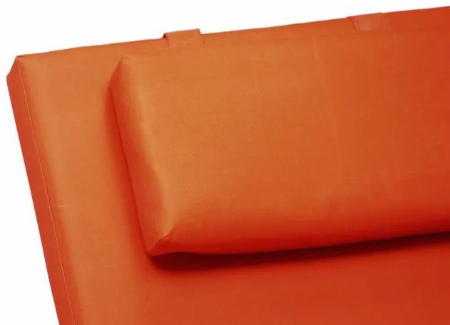 Divero 322 Polstrovanie na lehátko - oranžová