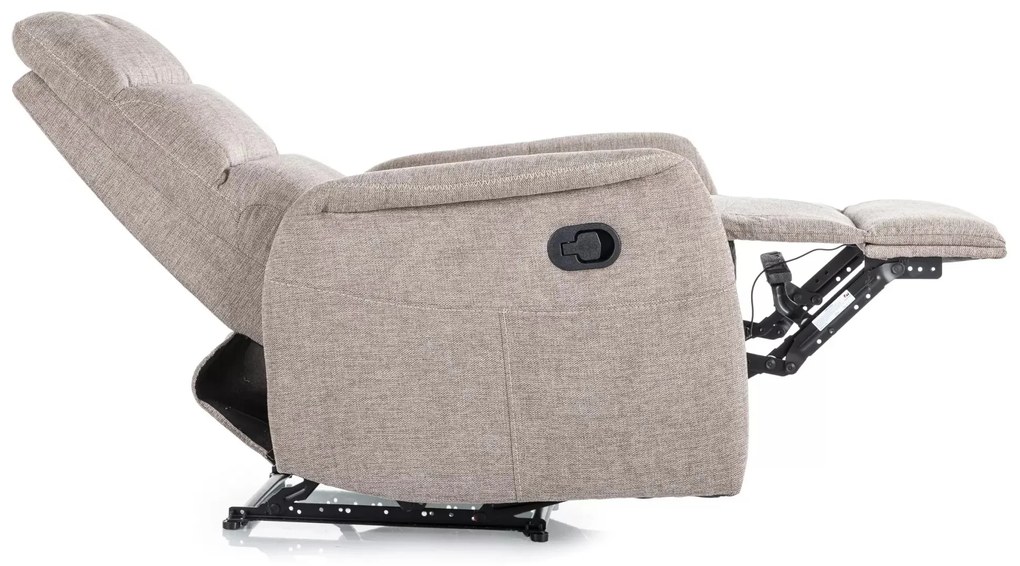 Elektrické polohovací křeslo Solon Brego s masáží béžové