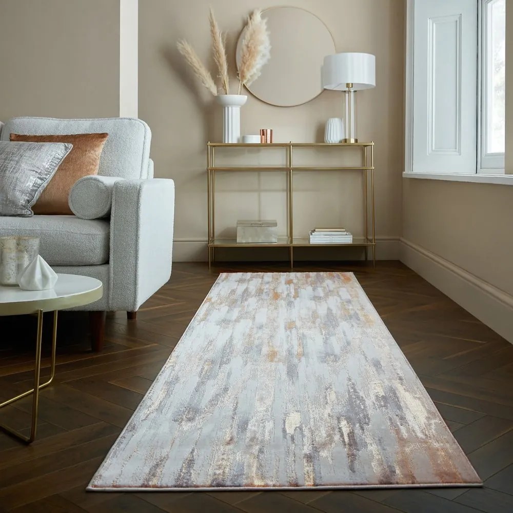 Béžový behúň 80x300 cm Gleam – Flair Rugs