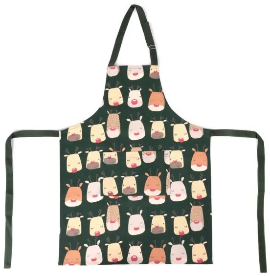 Kuchynská zástera REINDEER zelená 869377