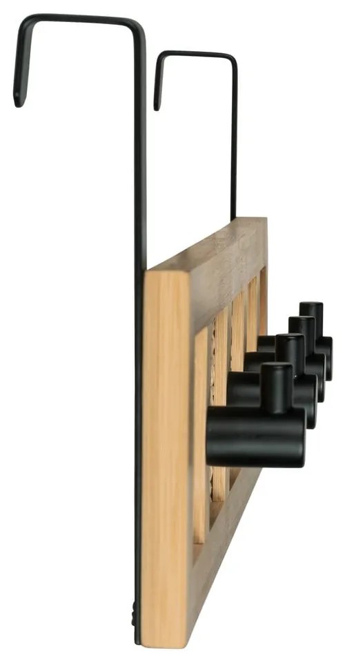 Ratanový vešiak na dvere v prírodnej farbe 33 cm Allegre – Wenko