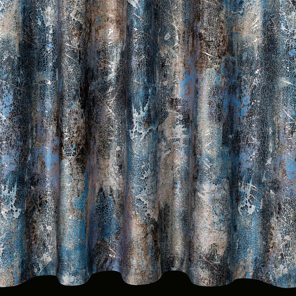 ZATEMŇOVACÍ ZÁVES NA PÁSKE ESTER 140X270 CM VZOROVANÁ