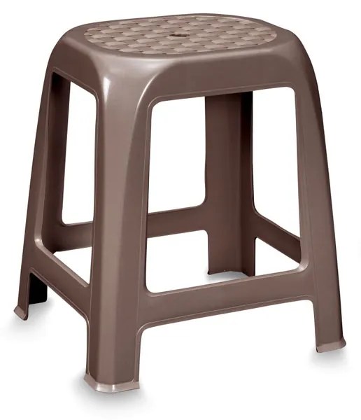 STEFANPLAST Plastová stolička ELFO, svetlo šedá