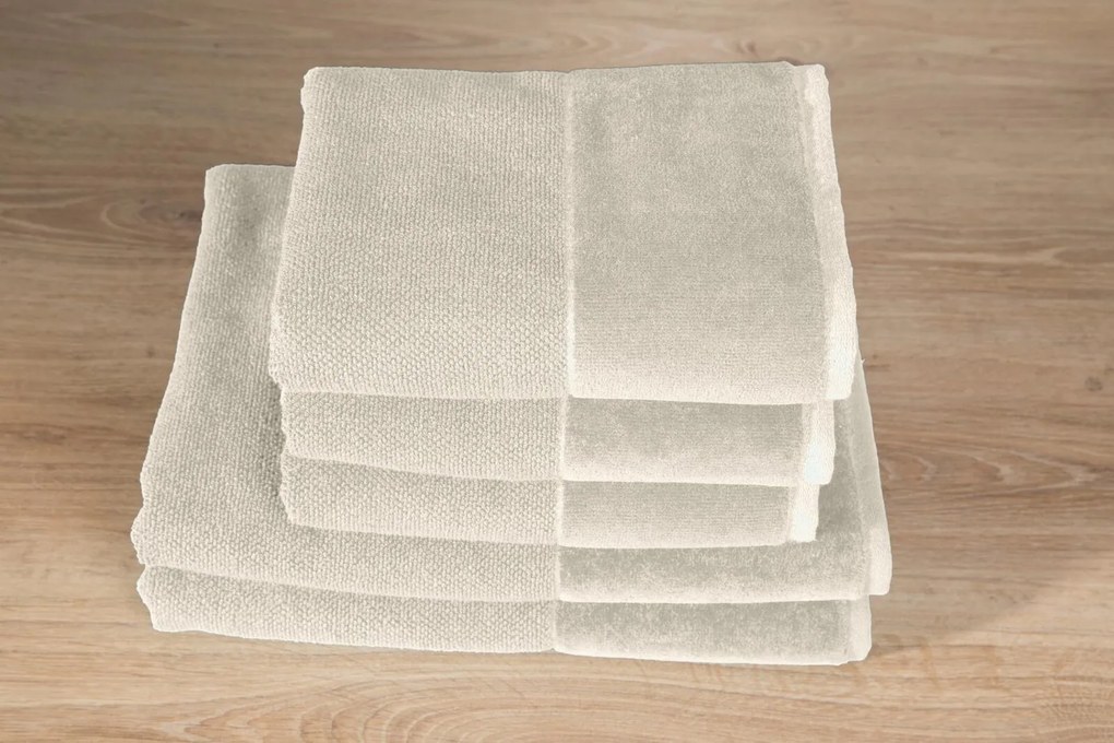 BAVLNENÝ UTERÁK LUCY2 SADA 6KS 30X50 CM BÉŽOVÁ