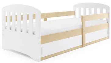 Detská posteľ CLASSIC 1 160x80 cm Borovica – biela