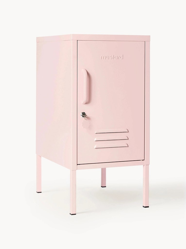 Kovový nočný stolík's otváraním vľavo alebo vpravo The Shorty