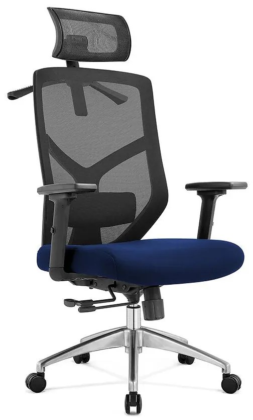 Kancelárske kreslo Angel Rosa modrá