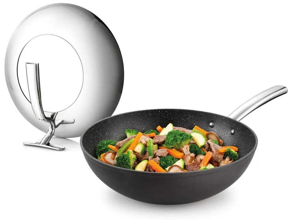 Wok panvica s pokrievkou ø 30 cm President – Tescoma