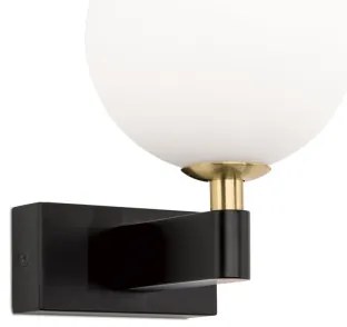 Orion WA 2-1375/1 - Kúpeľňové nástenné svietidlo MARA 1xG9/20W/230V IP44 čierna