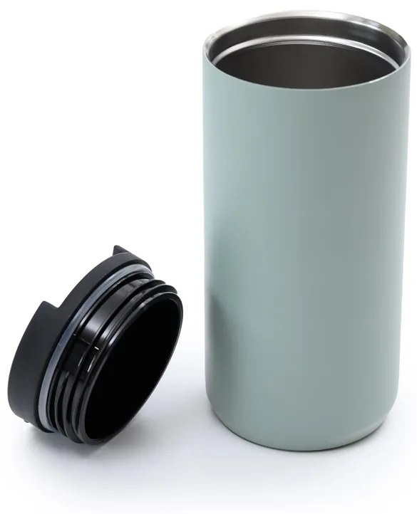 Svetlosivý termohrnček BEKER 400 ml