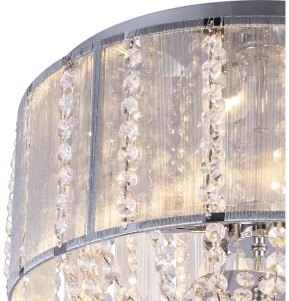 Globo 15091D - Krištáľové stropné svietidlo WALLA 4xE14/40W/230V