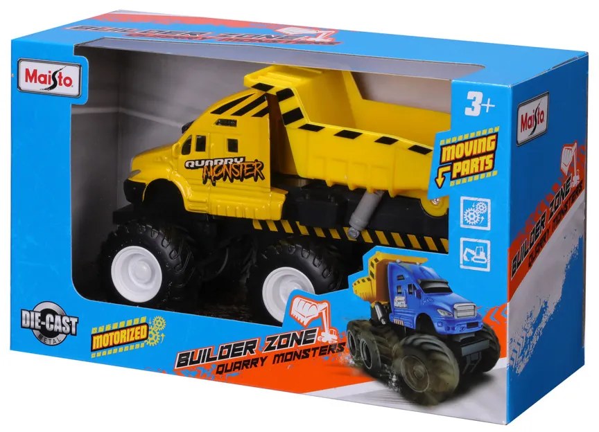 Maisto – Sklápacie vozidlo – Builder Zone Quarry monsters