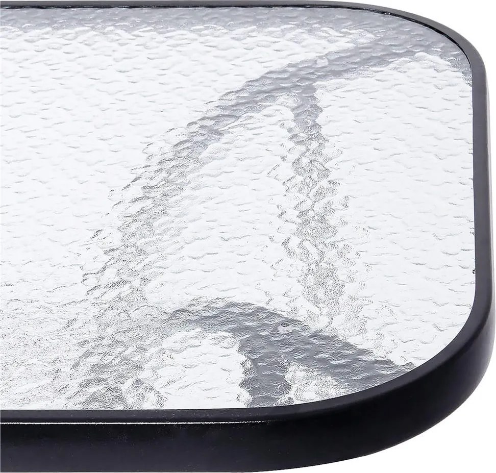 Záhradný stôl SPRINGOS GF1014​​​​​​​ - čierny