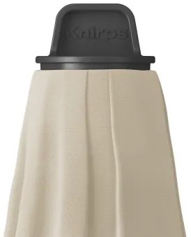 Knirps KNIRPS APOLL 300 x 200 cm - záhradný stredový slnečník : Farba slnečníka - přírodní (slonovinová kost)