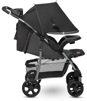 Lionelo - Športový kočík EMMA PLUS čierna