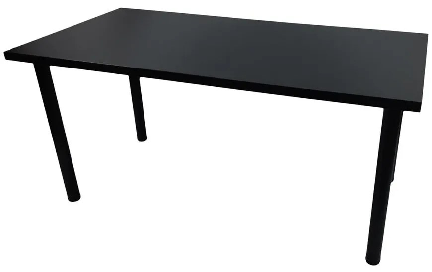 Písací Stôl Pre Hráča 136x66x18 Model 0 čierna Low