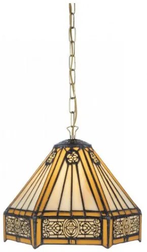 Závesná Tiffany luster AFRIKA Ø20