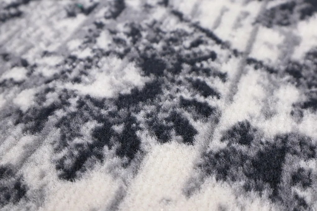 Alfa Carpets, TRHÁK: Kusový koberec Flowers grey, 190x280, šedá, obývacia izba