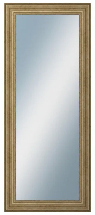 DANTIK - Zrkadlo v rámu, rozmer s rámom 50x120 cm z lišty HRAD strieborná patina (2823)