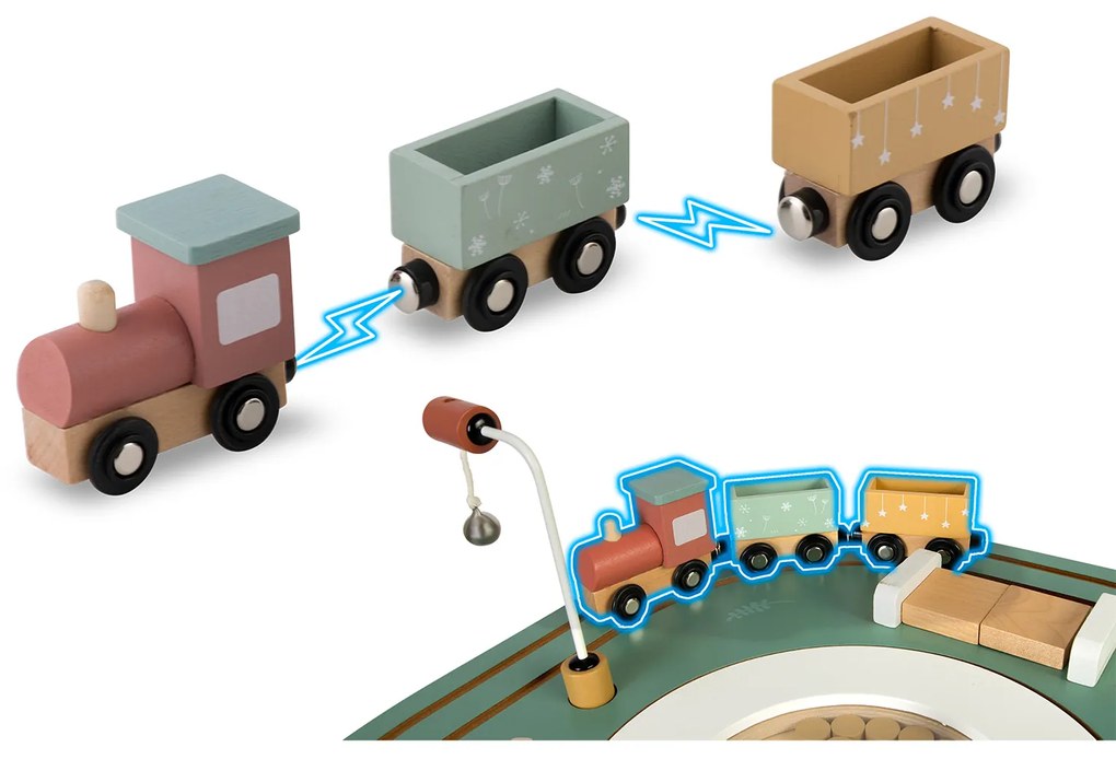 Drevený senzorický stolík Nukido NK-865