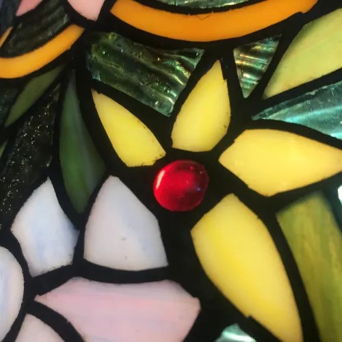 Stropnica luster vitráž MEADOW Ø40