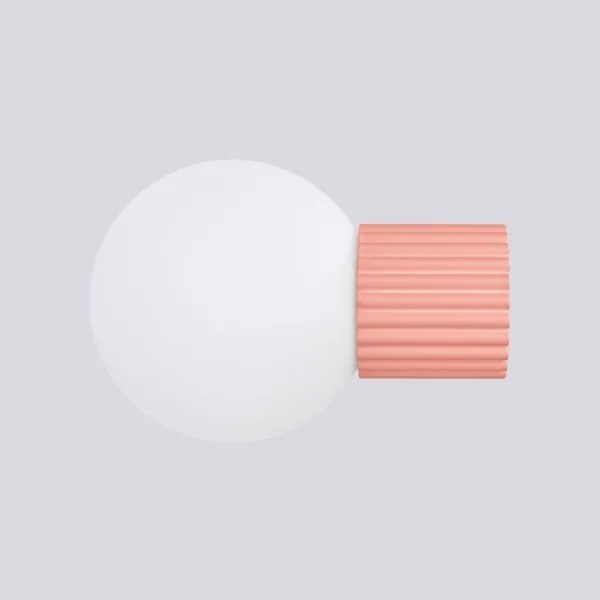 Sollux SL.1752 - Kúpeľňové nástenné svietidlo HALO 1xG9/8W/230V IP44 ružová