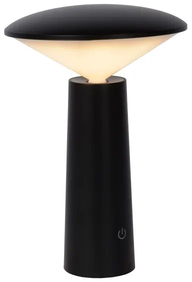 Lucide 02807/04/30 -LED Stmievateľná lampa JIVE LED/3W/3,7V 3000/6500K IP44 čierna