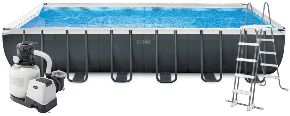 Bazén Intex Ultra Frame 7,32 x 3,66 x 1,32 m | kompletset s pieskovou filtráciou