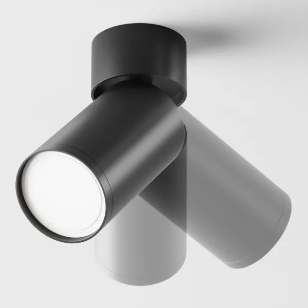 Maytoni C050CL-U-1B - Bodové svietidlo FOCUS 1xGU10/10W/230V čierna