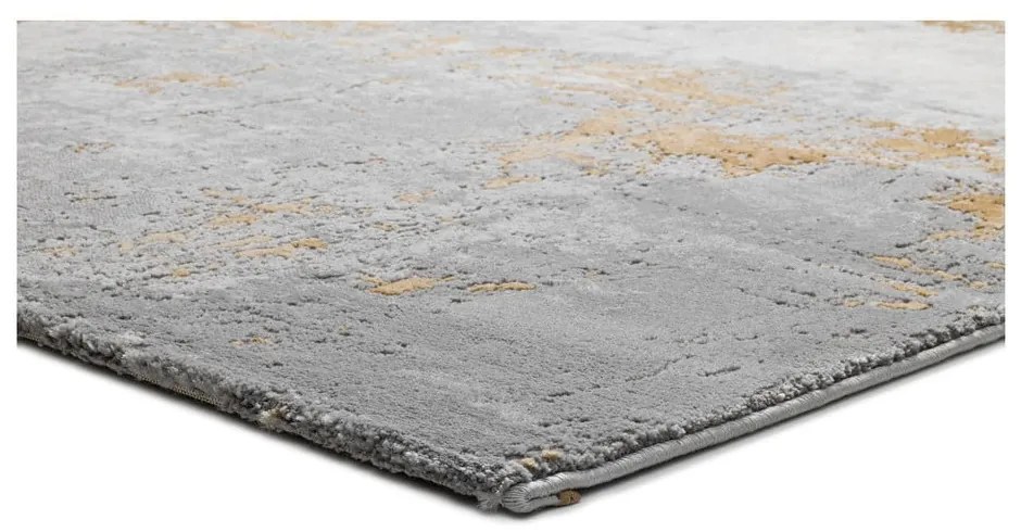 Sivý koberec Universal Mesina Mustard, 80 x 150 cm