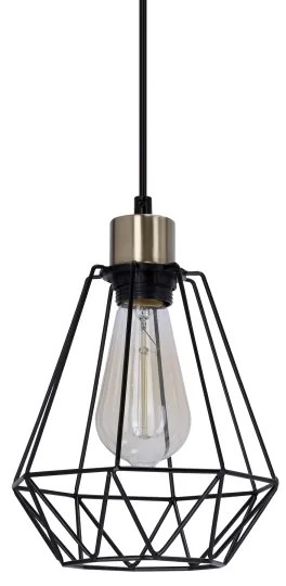 Luster na lanku PRIMO 1xE27/60W/230V pavúk